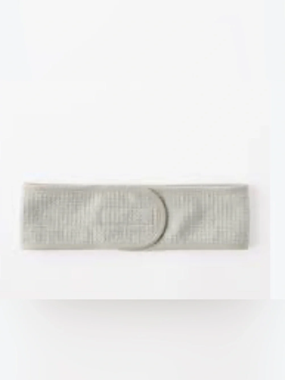 NWT CottonOn Wide Elastic Headband in Light Gray - Spa Headband